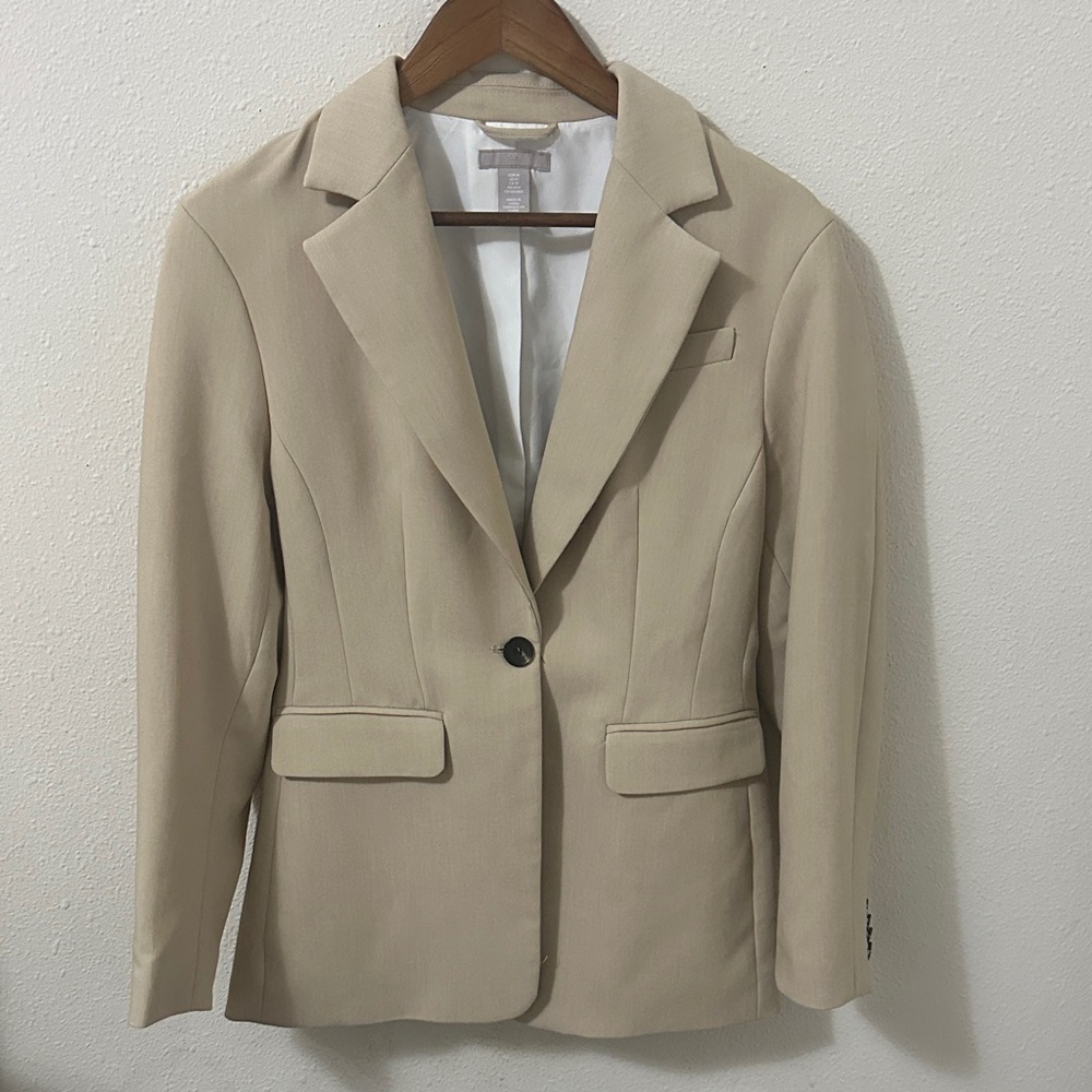 H&M Beige Blazer